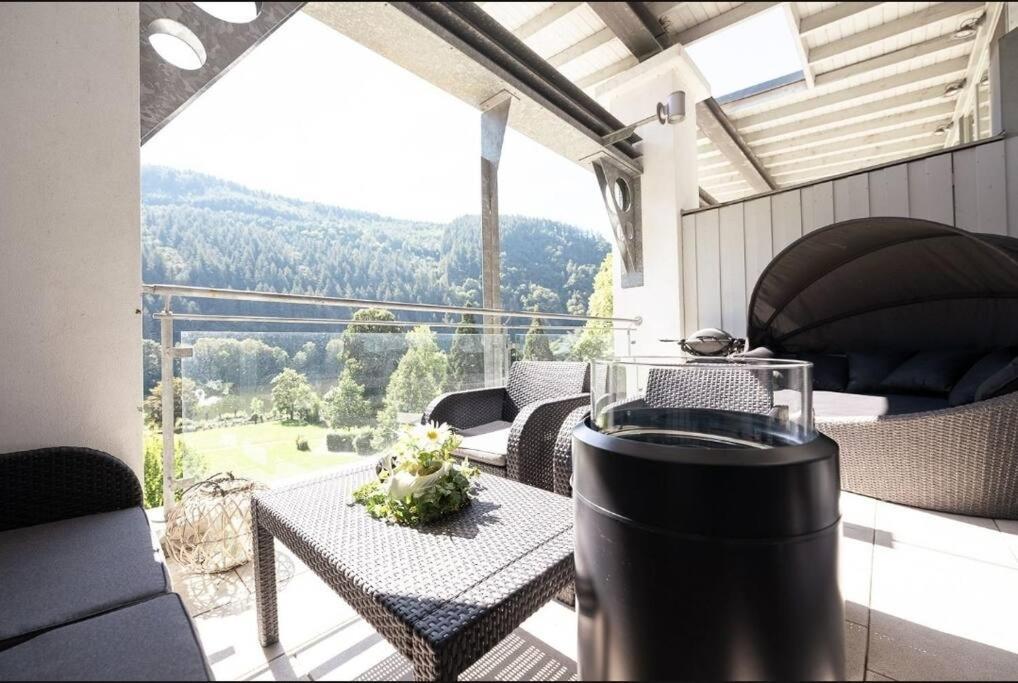 Wohnwerk: Penthouse - Moselblick Apartment Traben-Trarbach Exterior photo